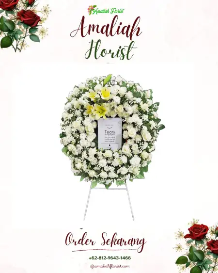 Krans Bunga Duka BONTANG