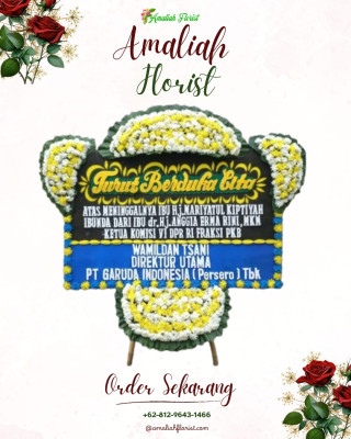 Papan Bunga Duka di BONTANG